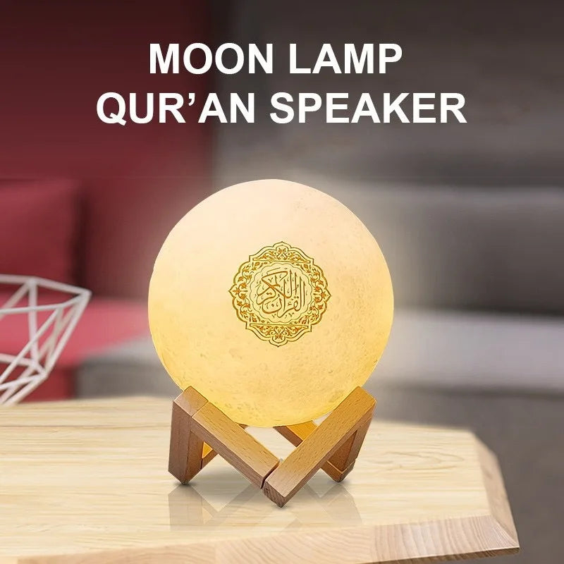 Azan Muslim Night Light Quran Portable Wireless Caixa De Som Bluetooth Speaker Music Sound Box Blutooth Holy Lamp Mini Baffle