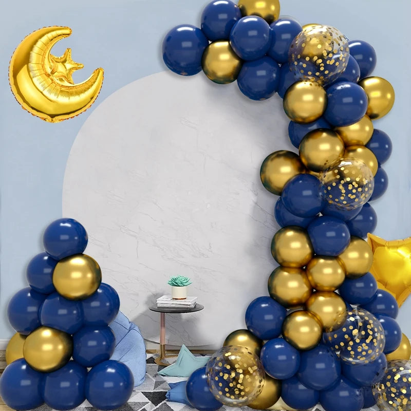 Eid Mubarak Background Balloons Ramadan Decoration 2023 Ramadan Kareem Party Eid Mubarak Muslim Islamic Decor Happy Eid Al Adha