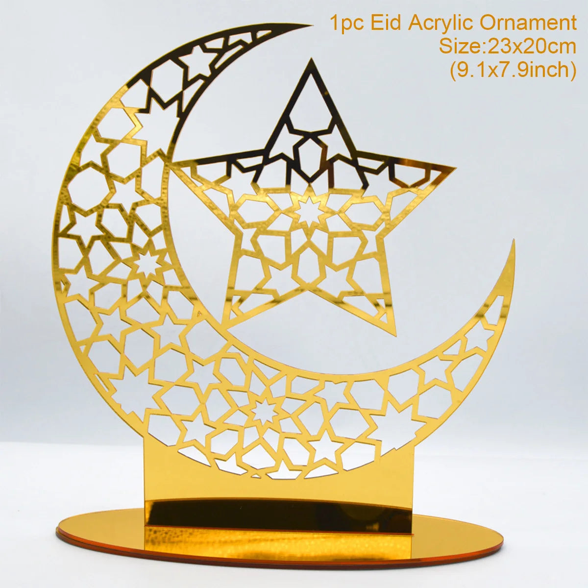 EID Mubarak Acrylic Ornament Ramadan Decorations For Home Islamic Muslim Party Supplies Ramadan Kareem 2025 Eid Al Adha Gift