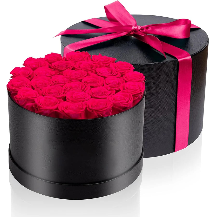 Natural Preserved Roses in a Box Real Flowers That Last 3 Years Perfect Birthday or Valentines Day Gift for Her