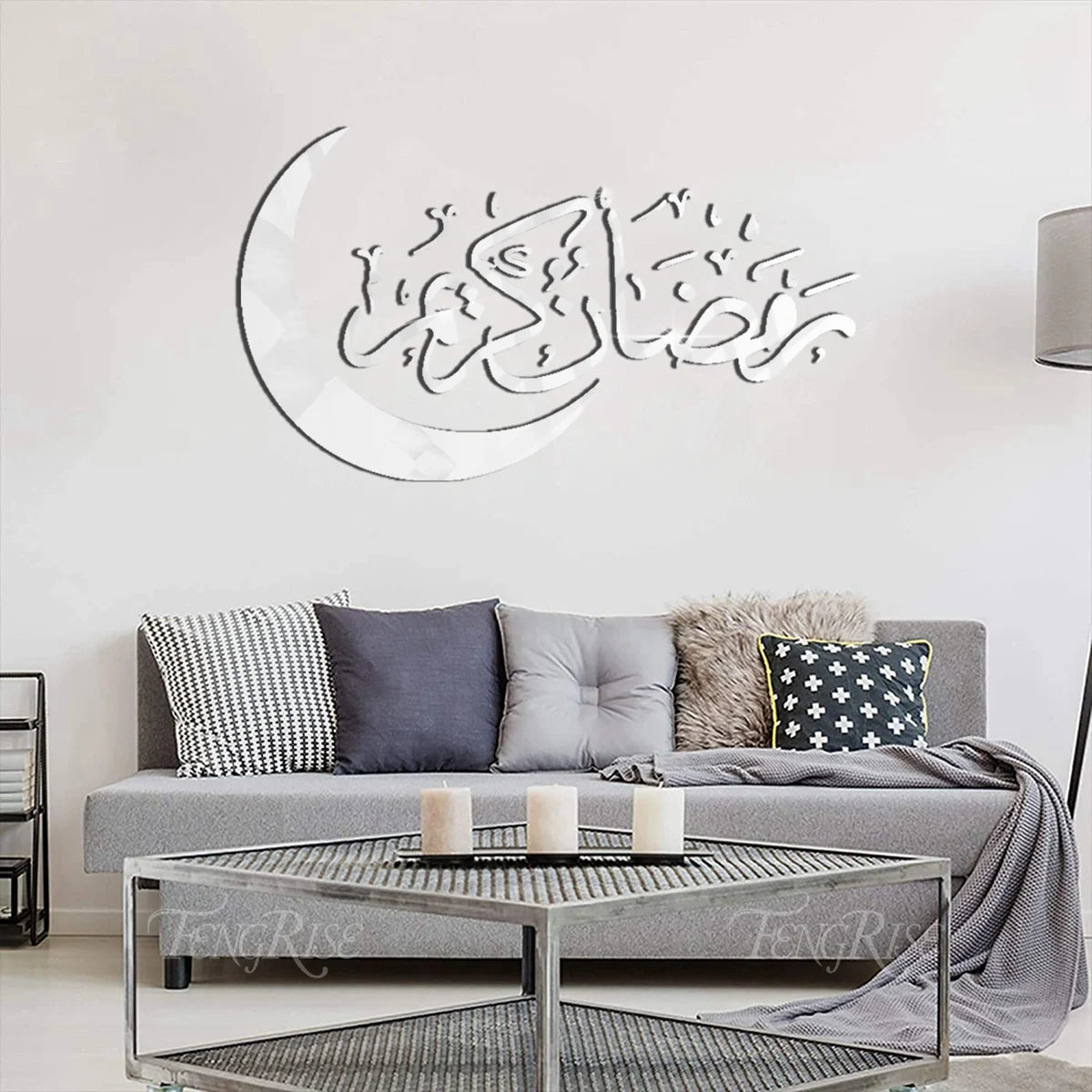 Eid Mubarak Wall Stickers 2025 Ramadan Decorations for Home Ramadan Kareem Islamic Muslim Party Decor Eid  Al Adha Mubarak Gifts