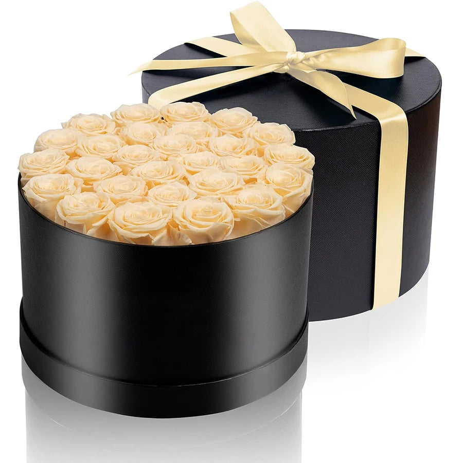 Natural Preserved Roses in a Box Real Flowers That Last 3 Years Perfect Birthday or Valentines Day Gift for Her