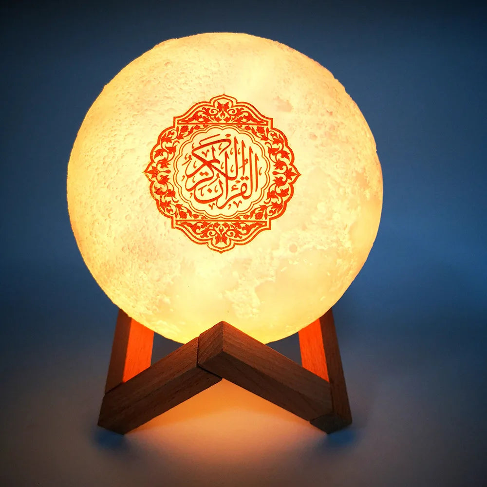 Azan Muslim Night Light Quran Portable Wireless Caixa De Som Bluetooth Speaker Music Sound Box Blutooth Holy Lamp Mini Baffle