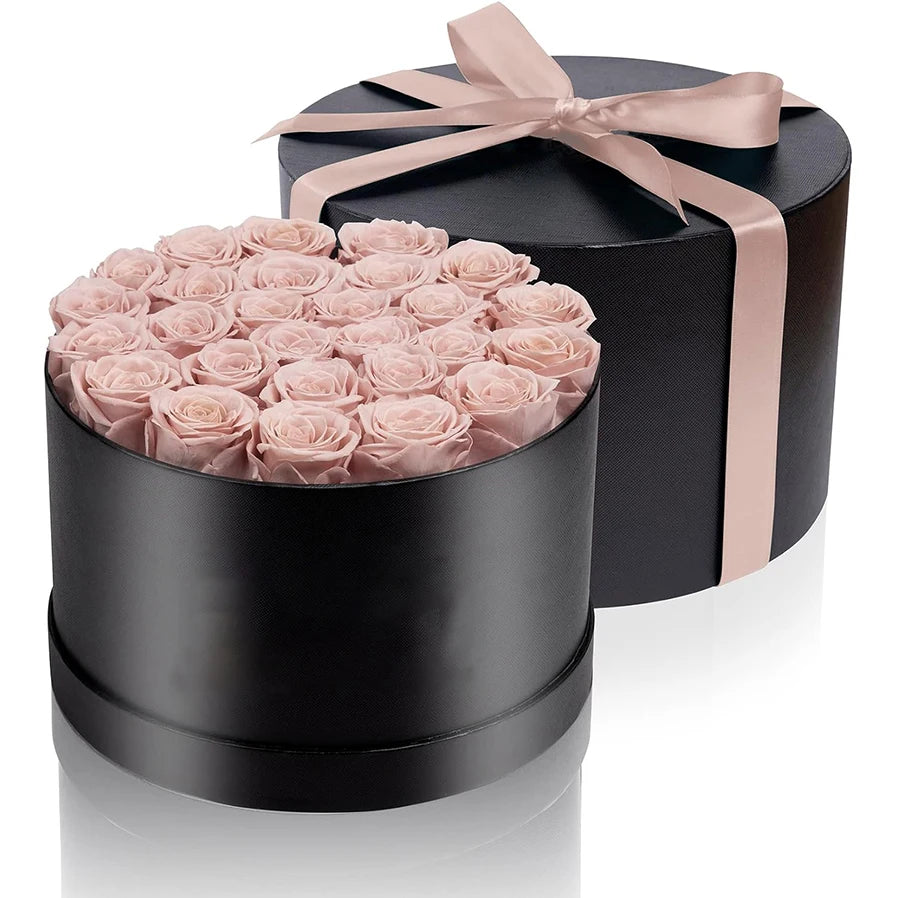 Natural Preserved Roses in a Box Real Flowers That Last 3 Years Perfect Birthday or Valentines Day Gift for Her