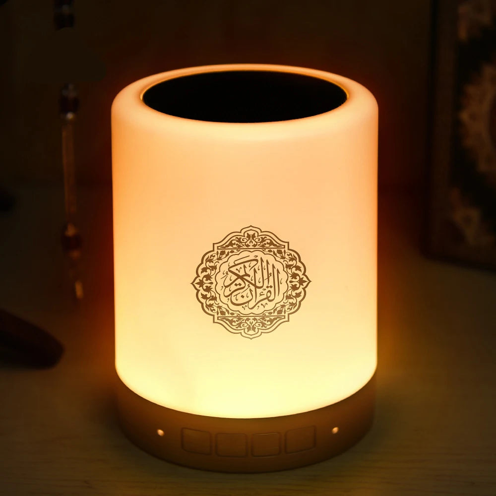 Azan Muslim Koran Bright Quran Night Light Portable Bluetooth Speaker Holy Lamp Wireless Sound Box Music Caixa De Som Mini Mp3