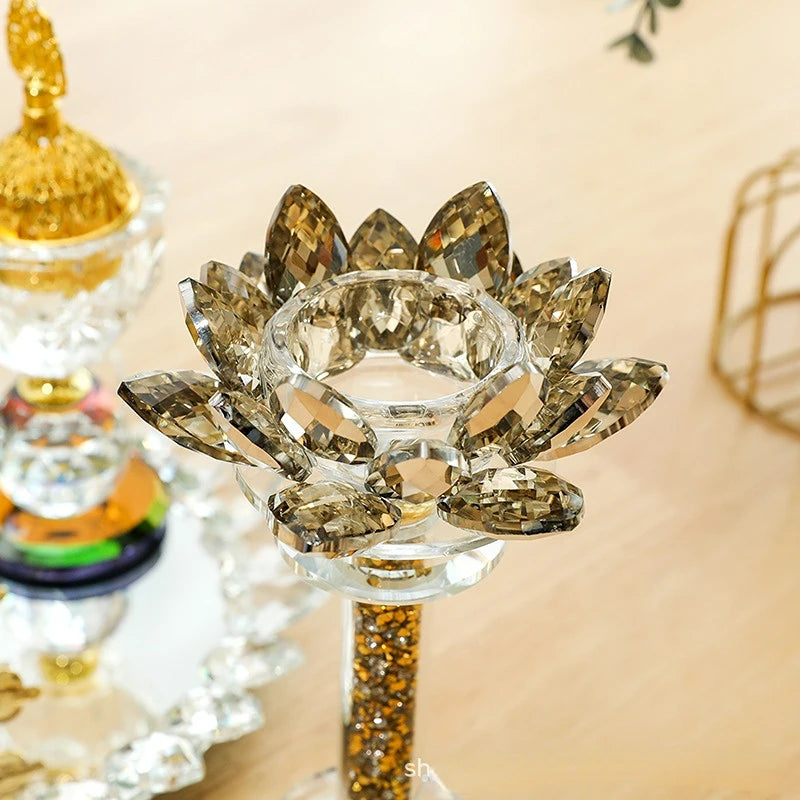 Arabic Crystal Incense Burner Holders Set Arabian Diffuser Bakhoor Oud Cone Charcoal Ramadan Gift Home Decor for Yoga Spa Arom