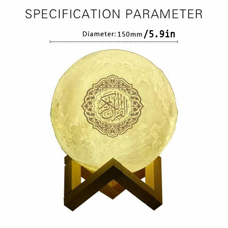 Azan Muslim Night Light Quran Portable Wireless Caixa De Som Bluetooth Speaker Music Sound Box Blutooth Holy Lamp Mini Baffle