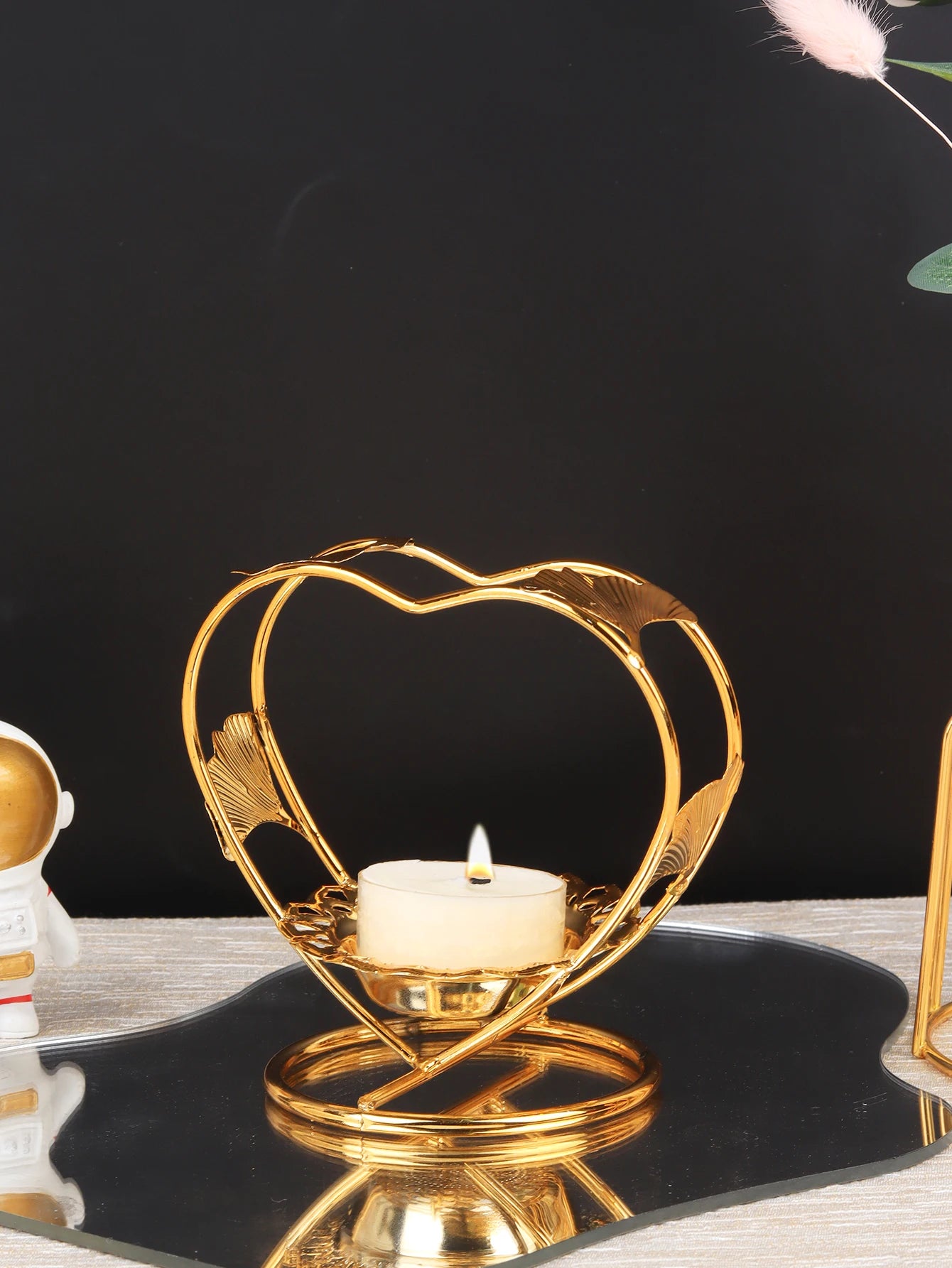 1pc Candlestick Table Center Decoration Wedding Party Wedding Anniversary Home Decoration Candlelight Dinner Decoration