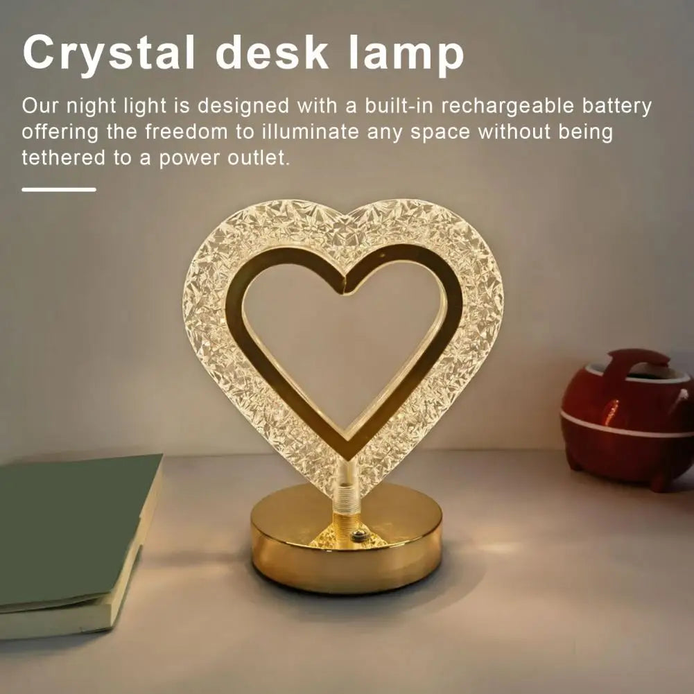 Led Bedside Lamp Dimmable Led Nightstand Lamp with Touch Control Usb Rechargeable Feature for Bedroom Flicker-free for Bedside