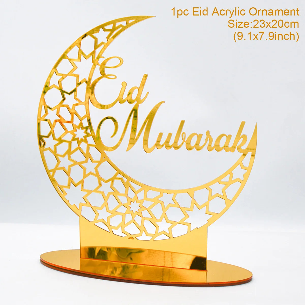 EID Mubarak Acrylic Ornament Ramadan Decorations For Home Islamic Muslim Party Supplies Ramadan Kareem 2025 Eid Al Adha Gift