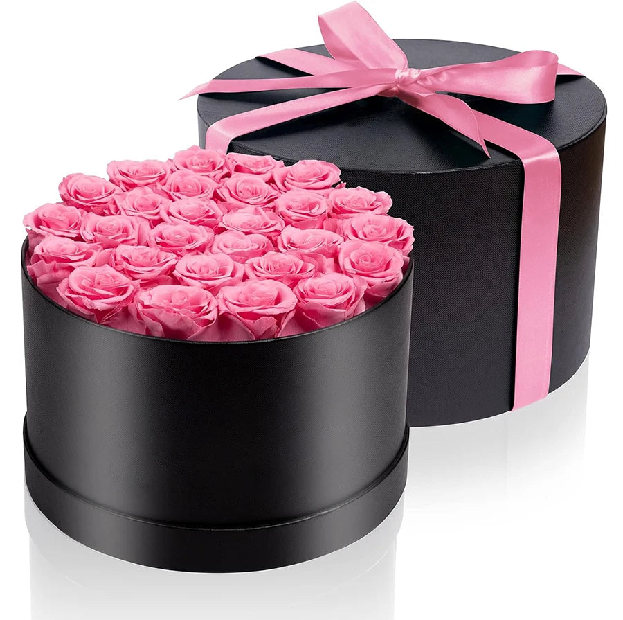 Natural Preserved Roses in a Box Real Flowers That Last 3 Years Perfect Birthday or Valentines Day Gift for Her